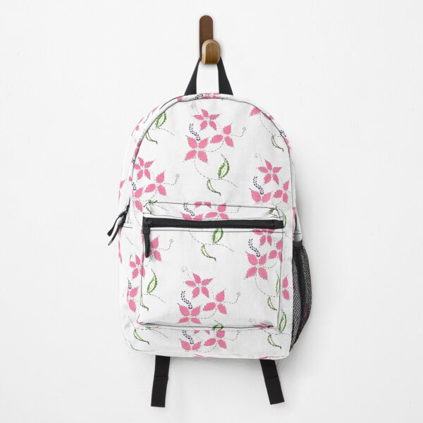 Item preview, Diseño floral rosa handdrawn con fondo blanco designed and sold by Ewry.