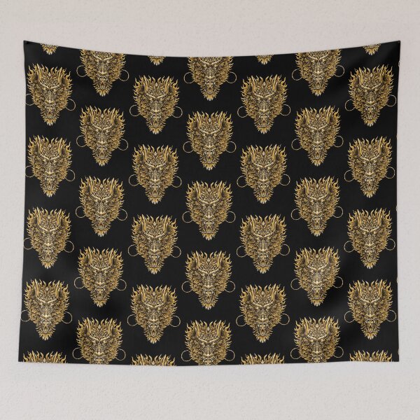 Item preview, Tattoo Asia Dragon Gold| Perfect Gift|dragon tattoo designed and sold by carorowen.