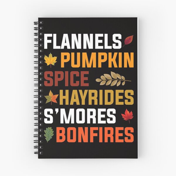 Item preview, Funny Flannel Pumpkin Spice Hayrides Bonfires Fall Autumn designed and sold by TheModernGeekSt.