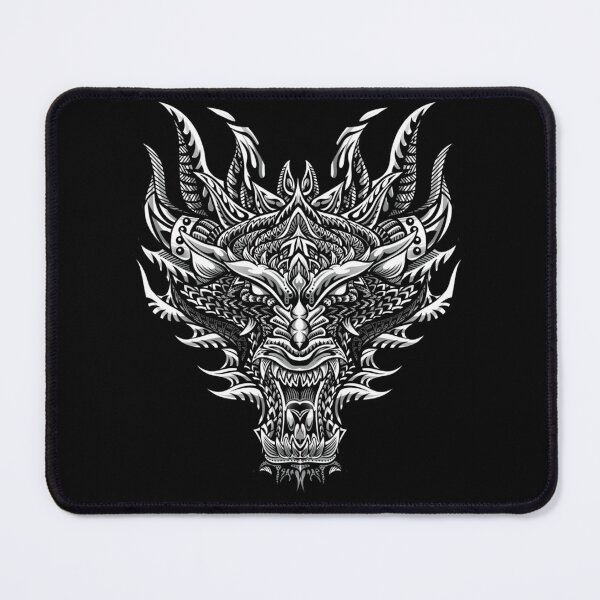 Item preview, Western Black Dragon| Perfect Gift|dragon tattoo designed and sold by carorowen.