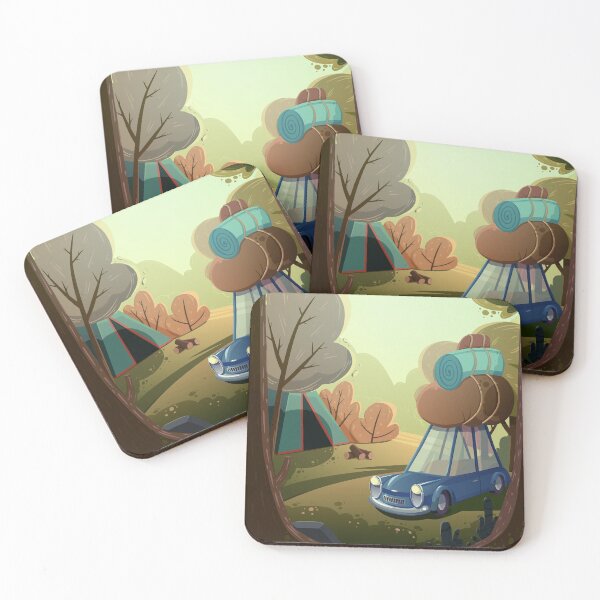 Item preview, The Camping Adventure Summer Vacation designed and sold by Vector Scout Lab.