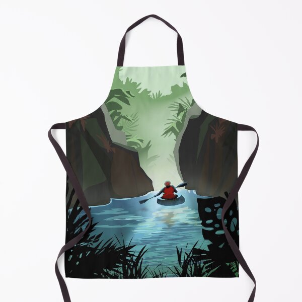 Item preview, Kayaking On Mountain River designed and sold by Vector Scout Lab.