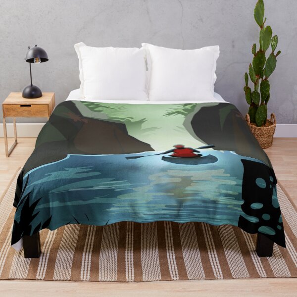 Item preview, Kayaking On Mountain River designed and sold by Vector Scout Lab.
