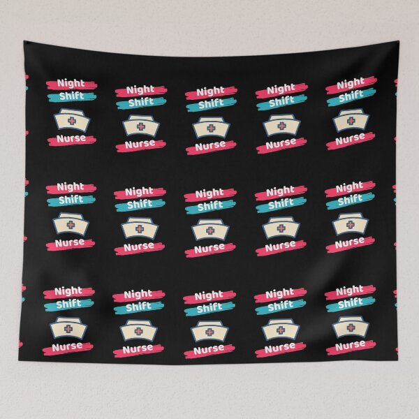 Item preview, Night Shift Nurse Rules designed and sold by ExploreTheStore.