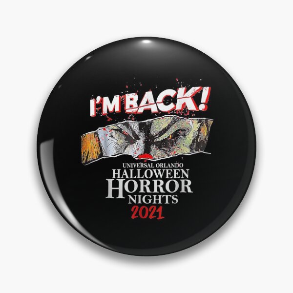 Item preview, I’m Back Universal Orlando Halloween Horror Nights 2021 designed and sold by georgebuckart.