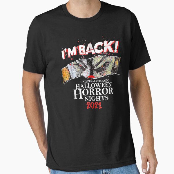 Item preview, I’m Back Universal Orlando Halloween Horror Nights 2021 designed and sold by georgebuckart.