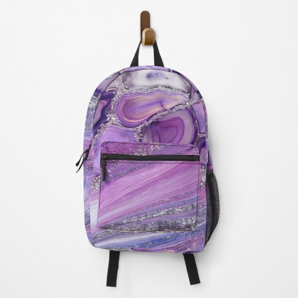 Item preview, Geodes crystal Flow - Purple and Violet  designed and sold by k9printart.