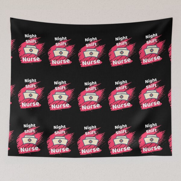 Item preview, Night Shift Nurse Rules designed and sold by ExploreTheStore.