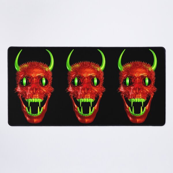Item preview, Red Halloween Devil skull designed and sold by bradm50.