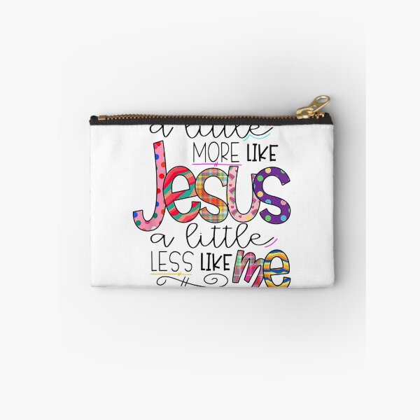 Item preview, A Little More Like Jesus A Little Less Like Me Christian designed and sold by Lois-Store.