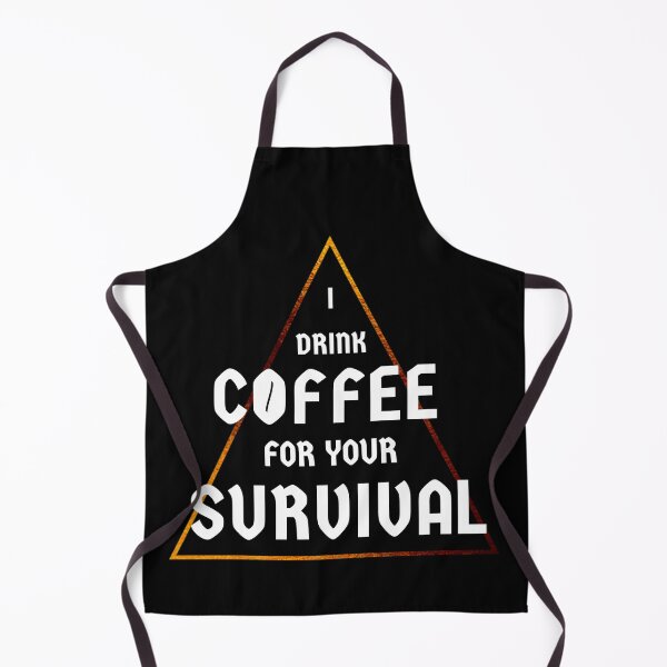 Item preview, I Drink Coffee for Your Survival Shirt, Coffee Lover Shirt designed and sold by SoonSeen.