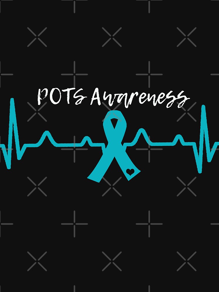 "POTS Awareness EKG" Tshirt by purrfectpixx Redbubble