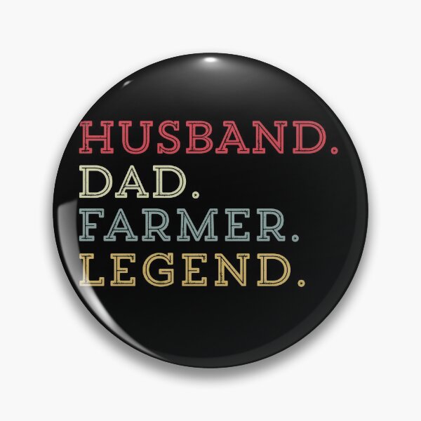 Item preview, Retro Husband. Dad Farmer. Legend. Father Vintage designed and sold by TINASTORESHOPE.