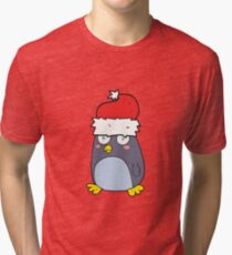 cartoon penguin Tri-blend T-Shirt