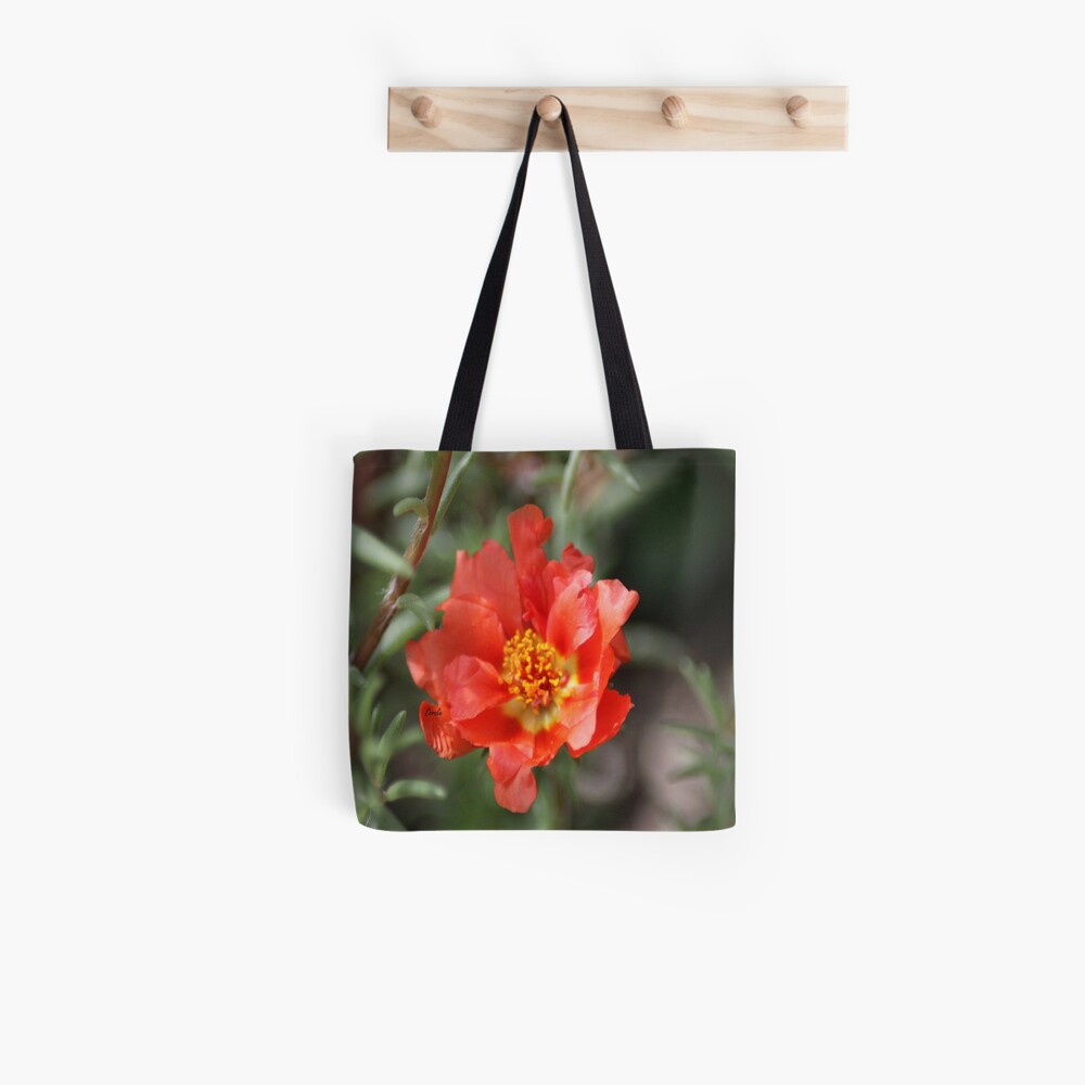 Moss Rose Bloom Tote Bag