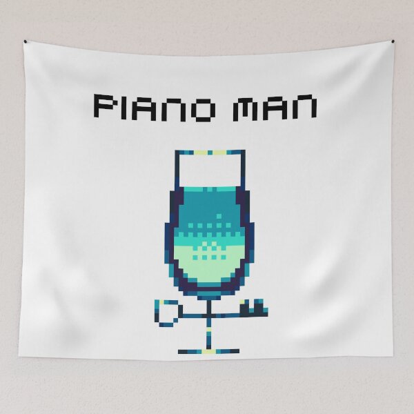 Item preview, Piano Man Va-11 Hall-a designed and sold by Migi-Desu.