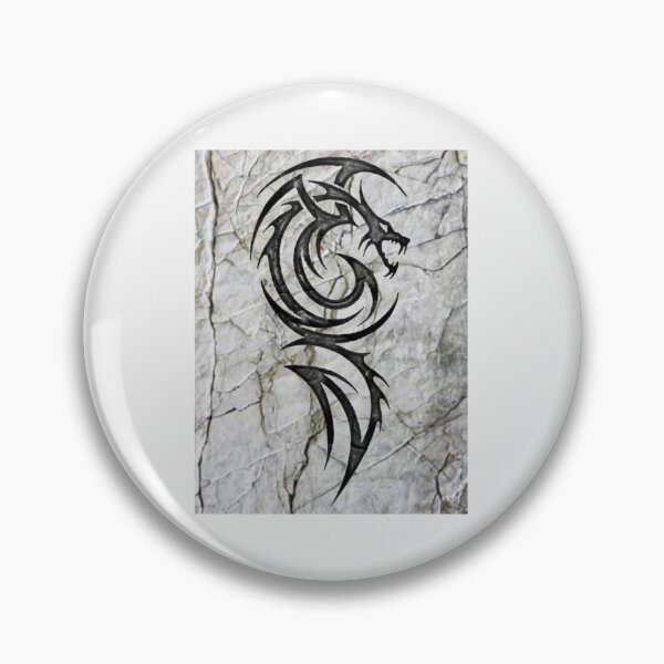 Item preview, rocky tribal dragon| Perfect Gift|dragon tattoo designed and sold by carorowen.