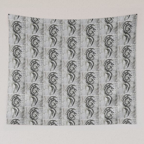 Item preview, rocky tribal dragon| Perfect Gift|dragon tattoo designed and sold by carorowen.