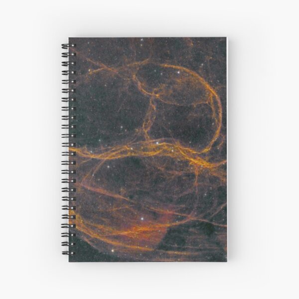 Spaghetti nebula Spiral Notebook