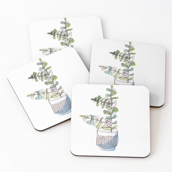 Item preview, Impressions of a Plant, Blue designed and sold by amylewisartist.