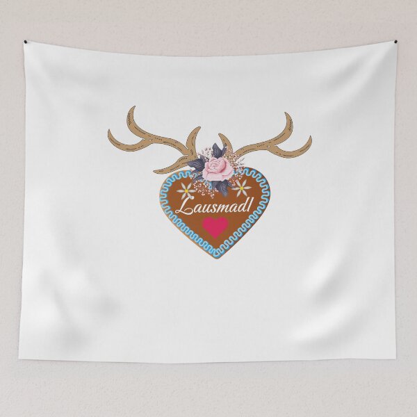 Item preview, Lausmadl Oktoberfest Dirndl Bavaria saying designed and sold by Alia König.