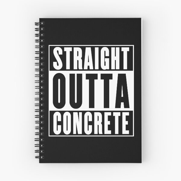 Item preview, Straight Outta Concrete designed and sold by soondoock.