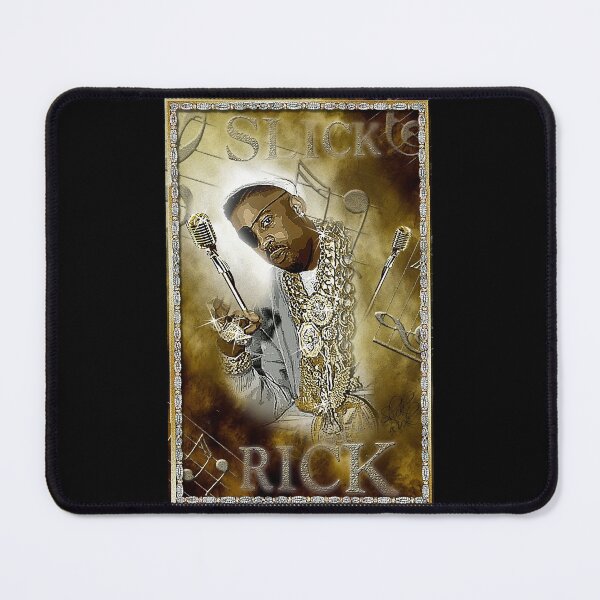 Item preview, A Rapper Record Producer Slick Rick  Poster Long Music designed and sold by PurdySlickRick.