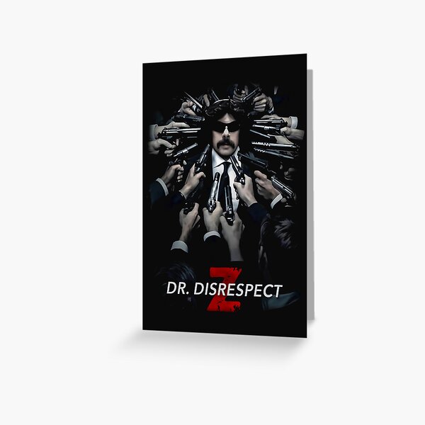 dr disrespect Greeting Card