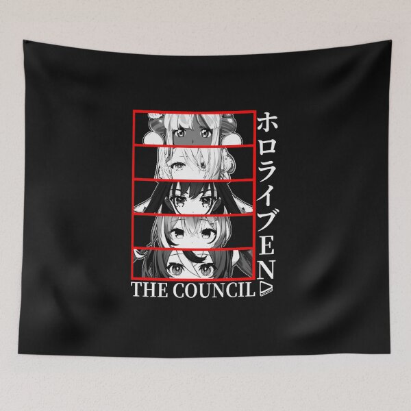 Item preview, Panel del Consejo Hololive EN designed and sold by PATRICIALY115.
