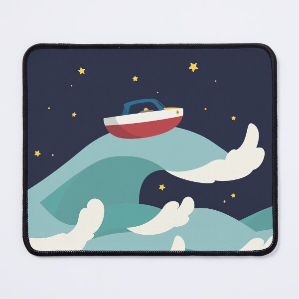 Item preview, Starry Boat - Sea Night designed and sold by Object95.