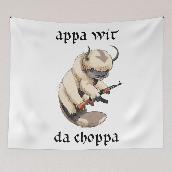 Item preview, Appa With A Choppa Soldier designed and sold by Miltons.