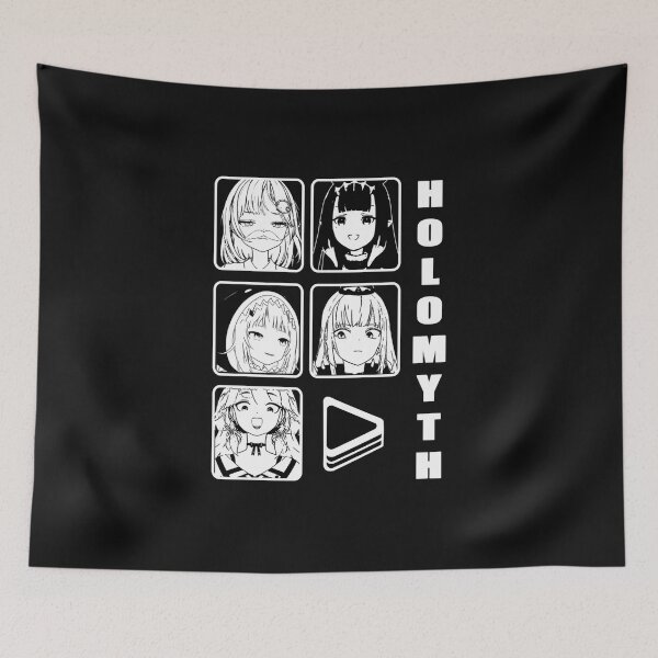 Item preview, Hololive EN Holomyth Grayscale  designed and sold by PATRICIALY115.