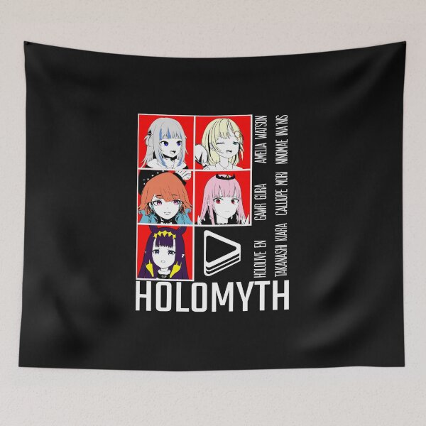 Item preview, Hololive EN Holomyth Red Panel  designed and sold by PATRICIALY115.