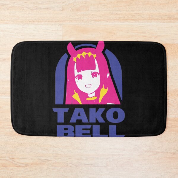 Item preview, Hololive EN Ina TAKO BELL Logo Parody  designed and sold by PATRICIALY115.