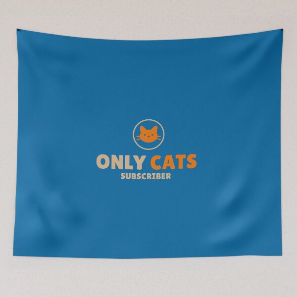 Item preview, T-Shirt Design featuring Only Cat Fans Graphics designed and sold by deepakrode7.