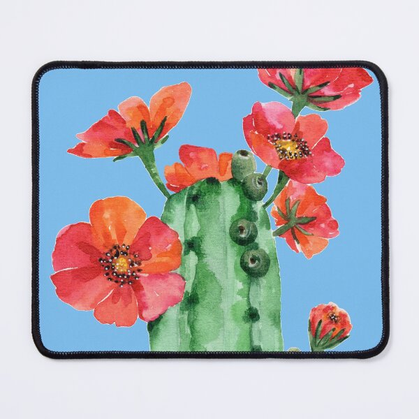 Item preview, Red flowered cactus dark designed and sold by PetitMartin.