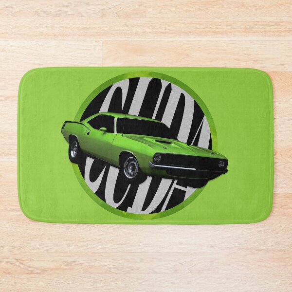 Item preview, Lime green Plymouth Cuda Muscle Car designed and sold by Mirko Fabian.