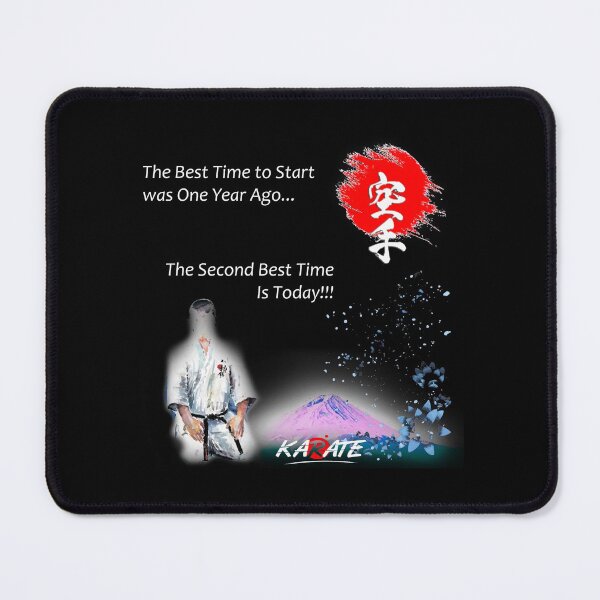 Item preview, The Best Time to Start Karate is Now!!! designed and sold by Zanshin-Art.