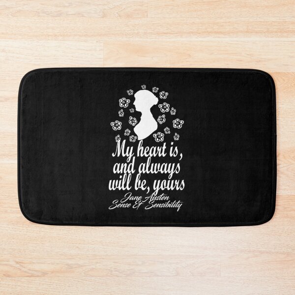 Item preview, Jane Austen Pride and Prejudice My Heart Is & Always Will Be Yours designed and sold by TopTeeShop.