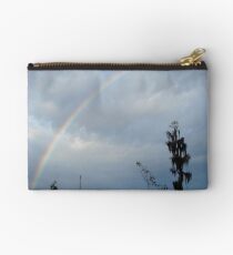 Rainbow over Econfina Creek 12/09 Studio Pouch
