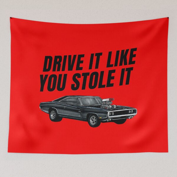 Item preview, Drive it like you stole it { fast and furious Dom's Charger } designed and sold by MOTOSHIFT.