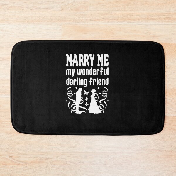Item preview, Jane Austen Pride and Prejudice Marry Me My Wonderful Darling Friend  designed and sold by TopTeeShop.