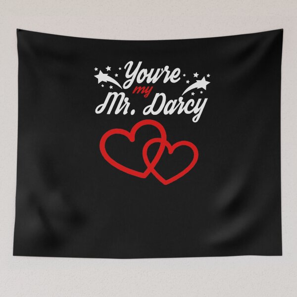 Item preview, Funny Jane Austen You're My Mr. Darcy Love Heart Valentine designed and sold by TopTeeShop.