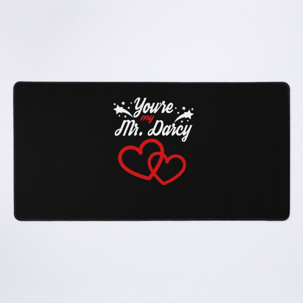 Item preview, Funny Jane Austen You're My Mr. Darcy Love Heart Valentine designed and sold by TopTeeShop.