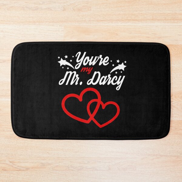 Item preview, Funny Jane Austen You're My Mr. Darcy Love Heart Valentine designed and sold by TopTeeShop.
