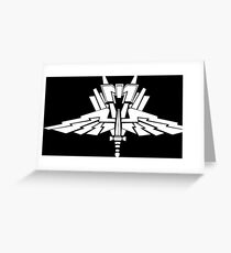 Mobile Infantry Greeting Card