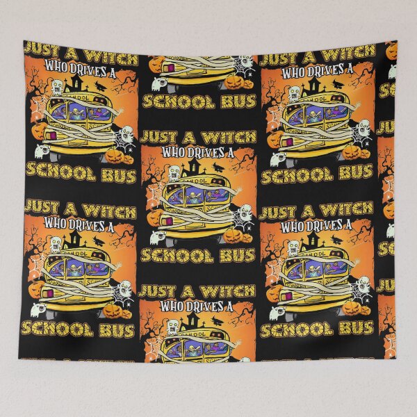 Item preview, Just A Witch Who Drives A School Bus Halloween designed and sold by Nguyenvanhai.