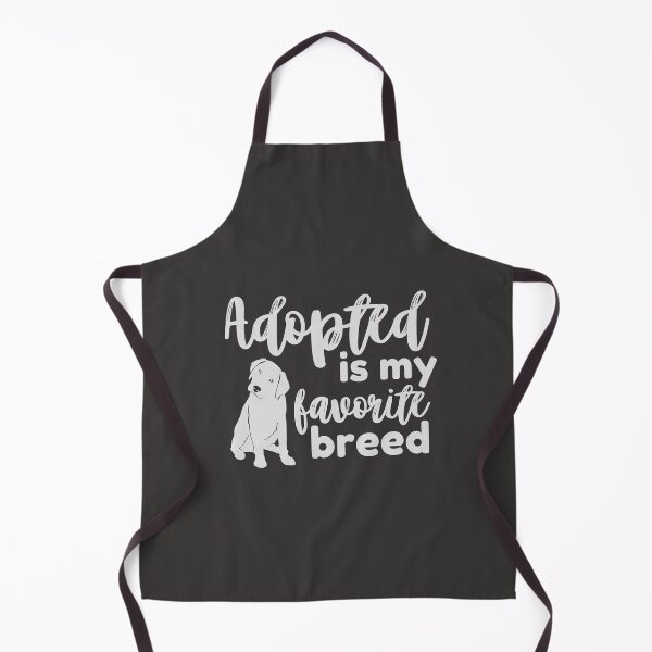 Item preview, Adopted is my favorite breed - Dog Gray designed and sold by dbyjane.