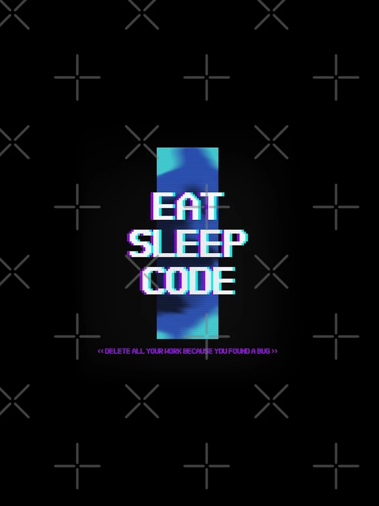 Thumbnail 4 of 4, iPhone Case, Eat. Sleep. Code. Delete - Web Development Coding Programmer Design designed and sold by Shirtlify.
