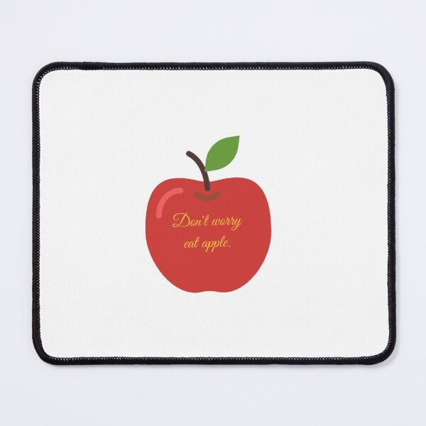 Item preview, Apple design for red bubble. designed and sold by Nadia Ali.
